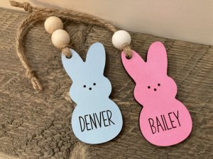 Colorful Easter Bunnies
